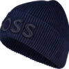 BOSS ORANGE Mütze, Wolle, Dunkelblau