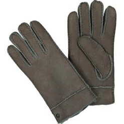 Roeckl Handschuhe, Lammfell, Steingrau