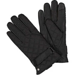 Roeckl Handschuhe, Leder-Mikrofaser, Schwarz