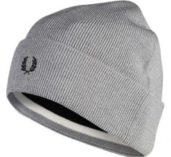 Fred Perry Mütze, Baumwolle-Wolle, Hellgrau