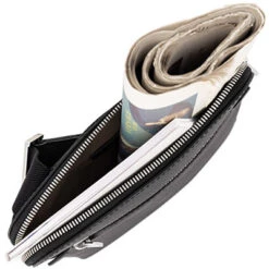 Schultertasche, Rindleder, Schwarz -Maenner Mode Haus  400664 norm3