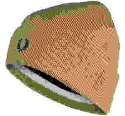 Fred Perry Mütze, Baumwolle-Wolle, Beige -Maenner Mode Haus  400678 norm 1