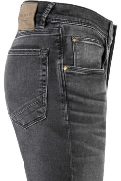 Bugatti Jeans, Baumwolle T400®, Anthrazit -Maenner Mode Haus  400790 norm3