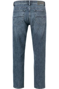 Pierre Cardin Jeans Dijon, Bio Baumwoll-Stretch 10,90oz, Blau -Maenner Mode Haus  400818 norm2