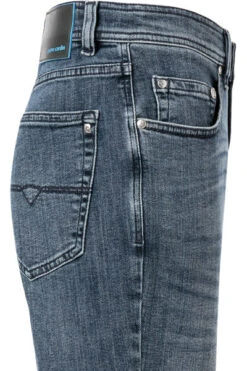 Pierre Cardin Jeans Dijon, Bio Baumwoll-Stretch 10,90oz, Blau -Maenner Mode Haus  400818 norm3