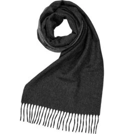 Lanvin Schal, Reines Kaschmir, Graphit