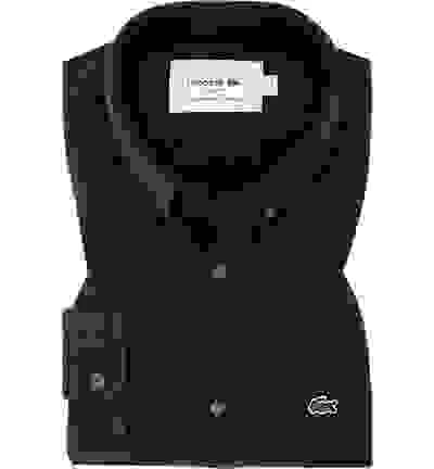 Lacoste Hemd, Regular Fit, Baumwolle, Marineblau 6 Lacoste Hemd, Regular Fit, Baumwolle, Marineblau – Bild 4