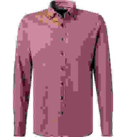 OLYMP Hemd, Modern Fit, Bio Baumwolle, Caramel -Maenner Mode Haus  401286 norm 1