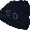 Hugo Mütze, Schurwolle, Navy -Maenner Mode Haus  401445 norm