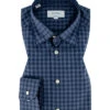 ETON Hemd, Contemporary Fit, Baumwolle, Blau Kariert