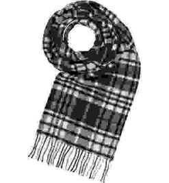 Marc O'Polo Schal, Wolle, Tanne-weiß Kariert -Maenner Mode Haus  401864 norm 1
