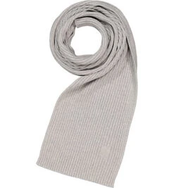 Marc O'Polo Schal, Bio Baumwolle-Kaschmir, Hellgrau