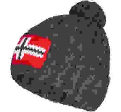 Napapijri Mütze, Wolle, Dunkelgrau -Maenner Mode Haus  402058 norm 1