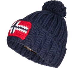 Napapijri Mütze, Wolle, Marine