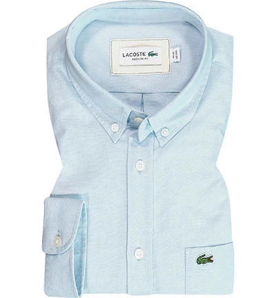 Lacoste Hemd, Regular Fit, Oxford, Bleu 3 Lacoste Hemd, Regular Fit, Oxford, Bleu