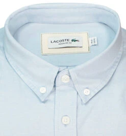 Lacoste Hemd, Regular Fit, Oxford, Bleu 7 Lacoste Hemd, Regular Fit, Oxford, Bleu -Maenner Mode Haus 402068 norm2