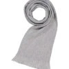Schal, Schurwolle, Silbergrau Meliert -Maenner Mode Haus  402141 norm