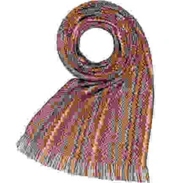 Missoni Schal, Wolle, Beige-multicolor -Maenner Mode Haus  402154 norm 1