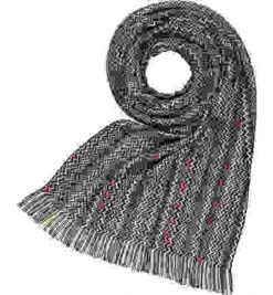 Missoni Schal, Wolle, Grau-multicolor 7 Missoni Schal, Wolle, Grau-multicolor -Maenner Mode Haus 402155 norm 1