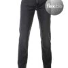 Alberto Jeans Pipe, Regular Fit, Baumwolle T400®, Anthrazit