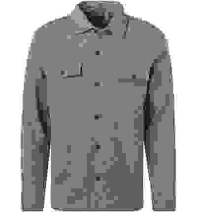 OLYMP Overshirt, Modern Fit, Baumwolle, Anthrazit Meliert 5 OLYMP Overshirt, Modern Fit, Baumwolle, Anthrazit Meliert – Bild 3