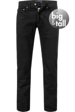 Maenner Mode Haus 28 Pierre Cardin Jeans Lyon, Big&Tall, Bio Baumwolle-Lyocell, Schwarz