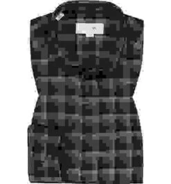 ETON Hemd, Slim Fit, Baumwolle, Dunkelgrün Kariert -Maenner Mode Haus  402429 norm 1