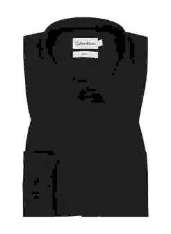 Calvin Klein Hemd, Regular Fit, Flanell, Schwarz 9 Calvin Klein Hemd, Regular Fit, Flanell, Schwarz -Maenner Mode Haus 402610 norm 1