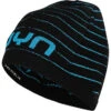 UYN Beanie, Mikrofaser, Schwarz-blau Gestreift -Maenner Mode Haus  402940 norm