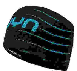 UYN Stirnband, Mikrofaser, Schwarz-blau Gestreift 7 UYN Stirnband, Mikrofaser, Schwarz-blau Gestreift -Maenner Mode Haus 402946 norm 1