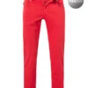 Jeans Michelangelo, Regular Fit, Baumwoll-Stretch, Rot 1 Jeans Michelangelo, Regular Fit, Baumwoll-Stretch, Rot -Maenner Mode Haus 403163 norm
