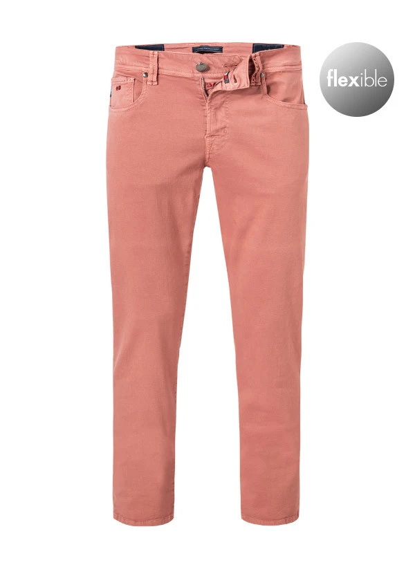Jeans Michelangelo, Regular Fit, Baumwoll-Stretch, Koralle 3 Jeans Michelangelo, Regular Fit, Baumwoll-Stretch, Koralle