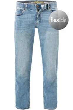 Lee Jeans, Straight Fit, Baumwoll-Stretch, Blau
