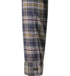 OLYMP Hemd, Baumwolle, Marine Kariert -Maenner Mode Haus  403552 norm2