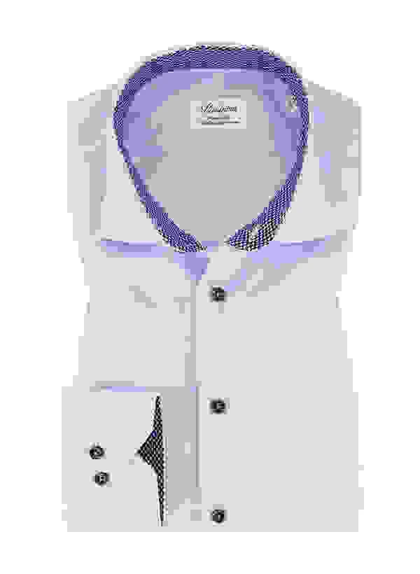 Stenströms Hemd, Fitted Body, Baumwolle, Hellblau Gestreift 6 Stenströms Hemd, Fitted Body, Baumwolle, Hellblau Gestreift – Bild 4