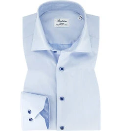 Stenströms Hemd, Slimline, Twill, Hellblau