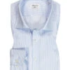 Stenströms Hemd, Comfort Fit, Baumwolle, Hellblau Gestreift -Maenner Mode Haus  403724 norm