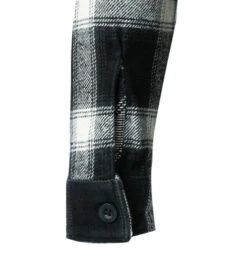 Marc O'Polo Overshirt, Bio Baumwolle, Schwarz-wollweiß Kariert -Maenner Mode Haus  403778 norm2