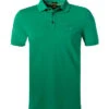BOSS ORANGE Polo-Shirt, Slim Fit, Baumwolle-Piqué, Grün -Maenner Mode Haus  403908 norm
