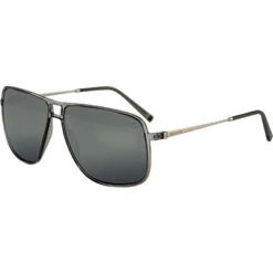 Bogner Sonnenbrille, Kunststoff-Metall, Grau