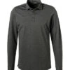 Pure Polo-Shirt, Funktionsmaterial, Oliv Meliert -Maenner Mode Haus  404236 norm