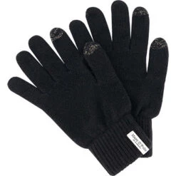 Marc O'Polo Handschuhe, Wolle Touchscreen, Schwarz