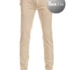 Alberto Hose Rob, Slim Fit, Baumwolle T400® 9,5oz, Hellbeige -Maenner Mode Haus  404997 norm