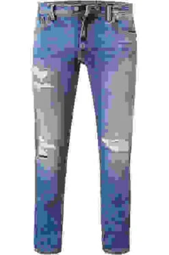 Pepe Jeans Jeans Stanley, Taper Fit, Baumwoll-Stretch, Mittelblau -Maenner Mode Haus  405241 norm 1