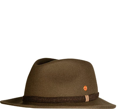 Hut, Wolle Wasserabweisend, Braun 3 Hut, Wolle Wasserabweisend, Braun
