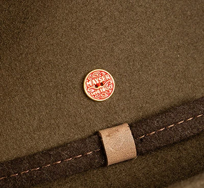 Hut, Wolle Wasserabweisend, Braun 4 Hut, Wolle Wasserabweisend, Braun – Bild 2