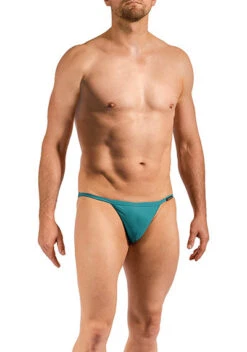 Badetanga, BLU1200, Mikrofaser, Blaugrün