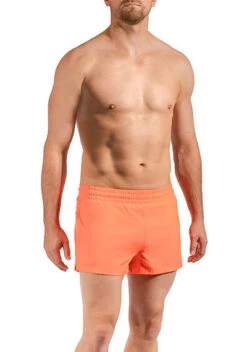 Badeshorts, BLU2255, Mikrofaser, Koralle