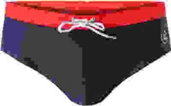 Bugatti Badeslip, Mikrofaser, Marine-rot -Maenner Mode Haus  405615 norm 1