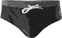 Bugatti Badeslip, Mikrofaser, Schwarz-anthrazit -Maenner Mode Haus  405617 norm 1